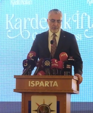 Bakan Vedat Işıkhan Isparta’da: “Kadın istihdamında tarihi bir dönüşüm yaşandı”